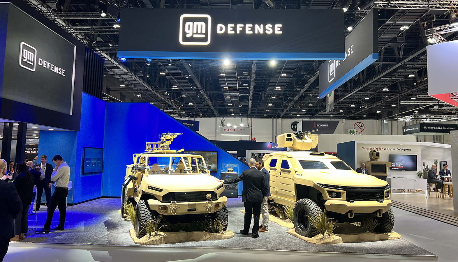 At IDEX 2023, GM Defense inks partnership 'expanding... reach' in ...