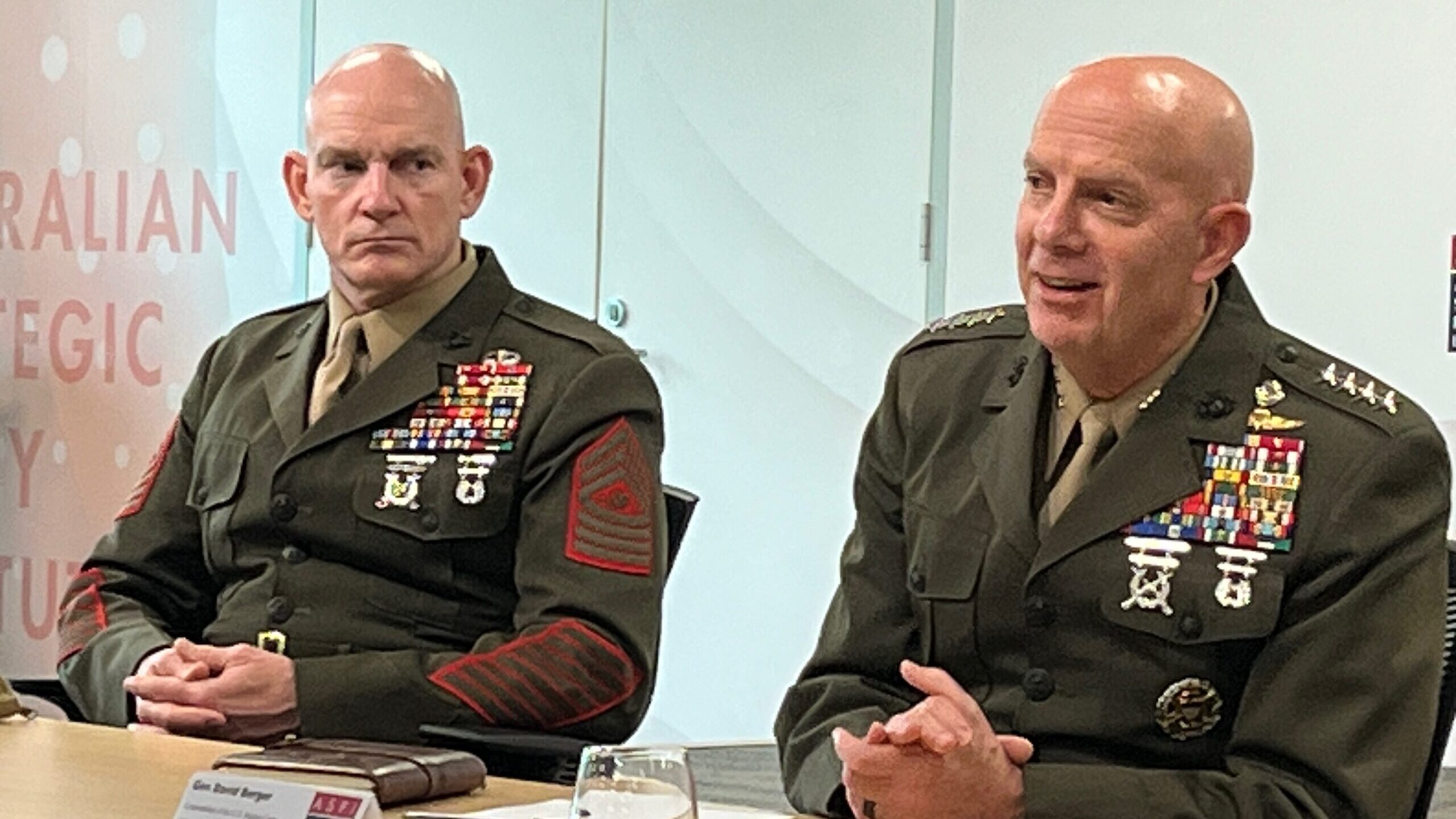 Marine Corps' Next Sergeant Major Talks About His Plans as Top