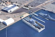 With eyes on more Navy maintenance work, Austal opens California shipyard