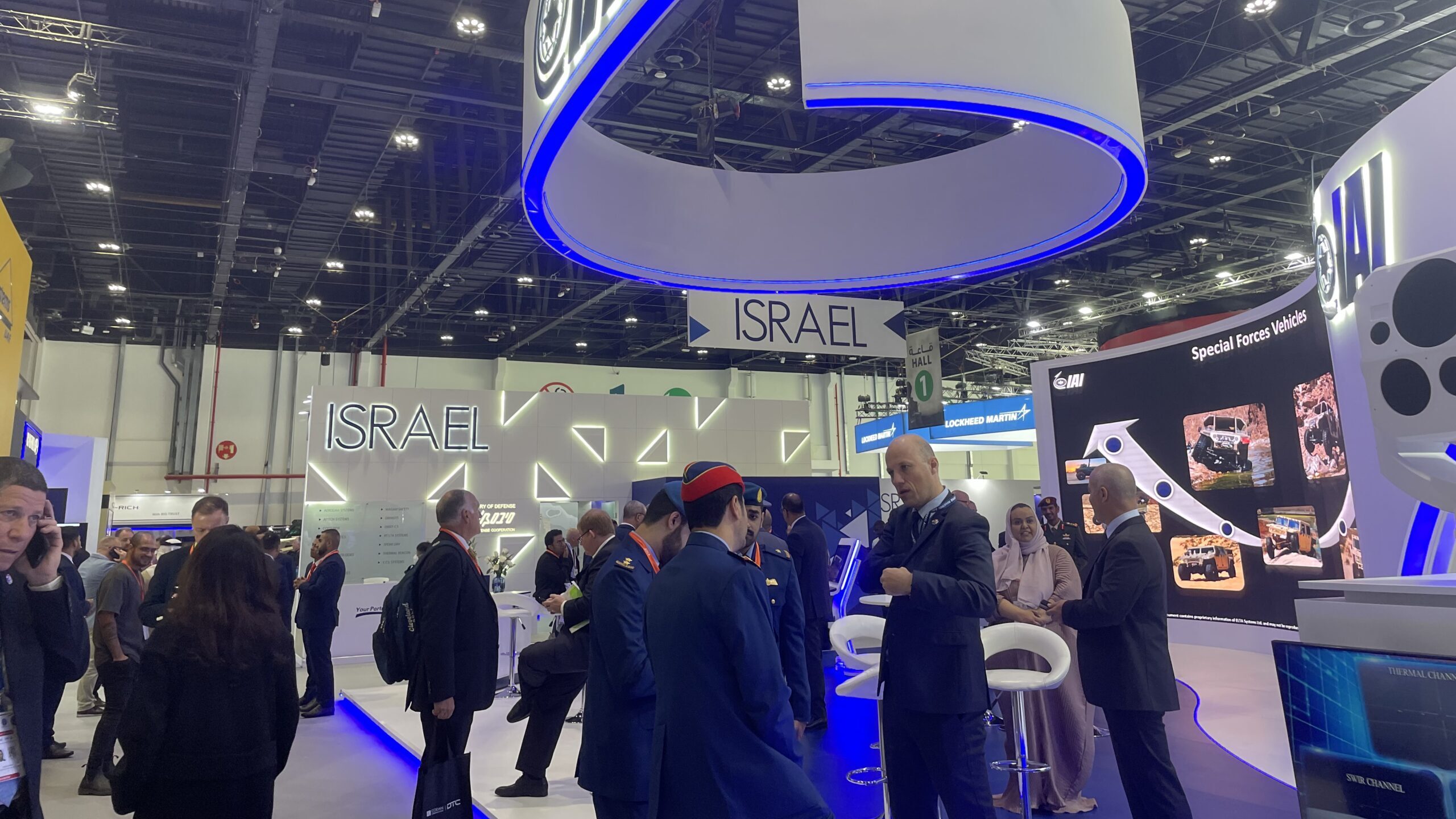 Dozens of Israeli defense firms eye ‘really eager’ Gulf customers at IDEX 2023