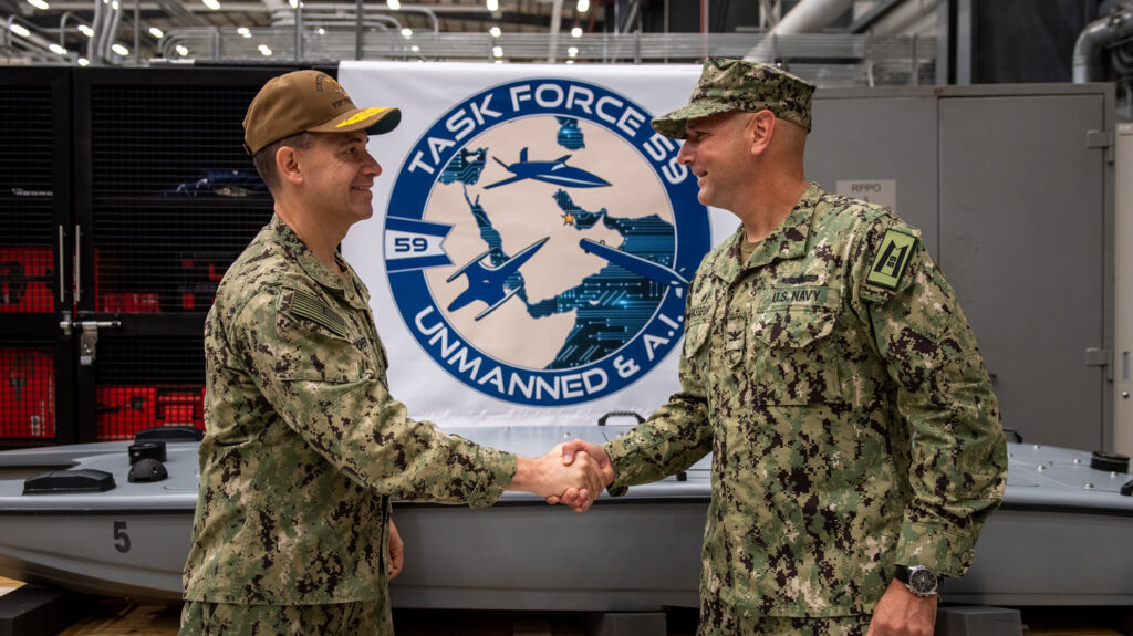 Task Force 59 Commissioning Ceremony