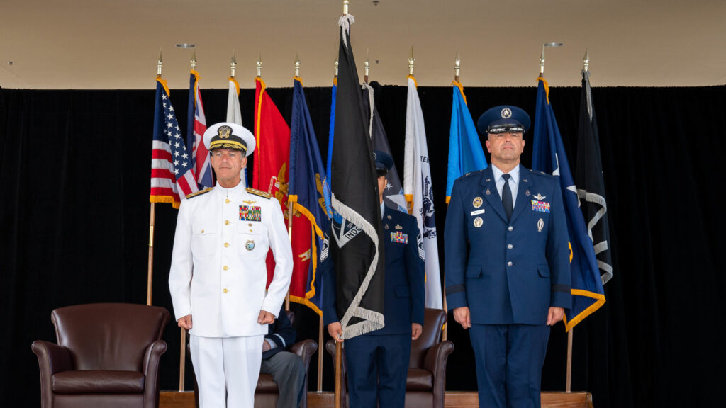 USINDOPACOM Hosts USSPACEFORINDOPAC Activation Ceremony