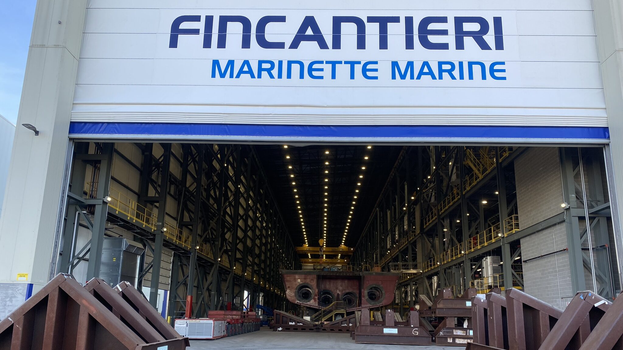 Fincantieri finishing $300M shipyard renovations, a big bet on the US Navy’s frigate plans