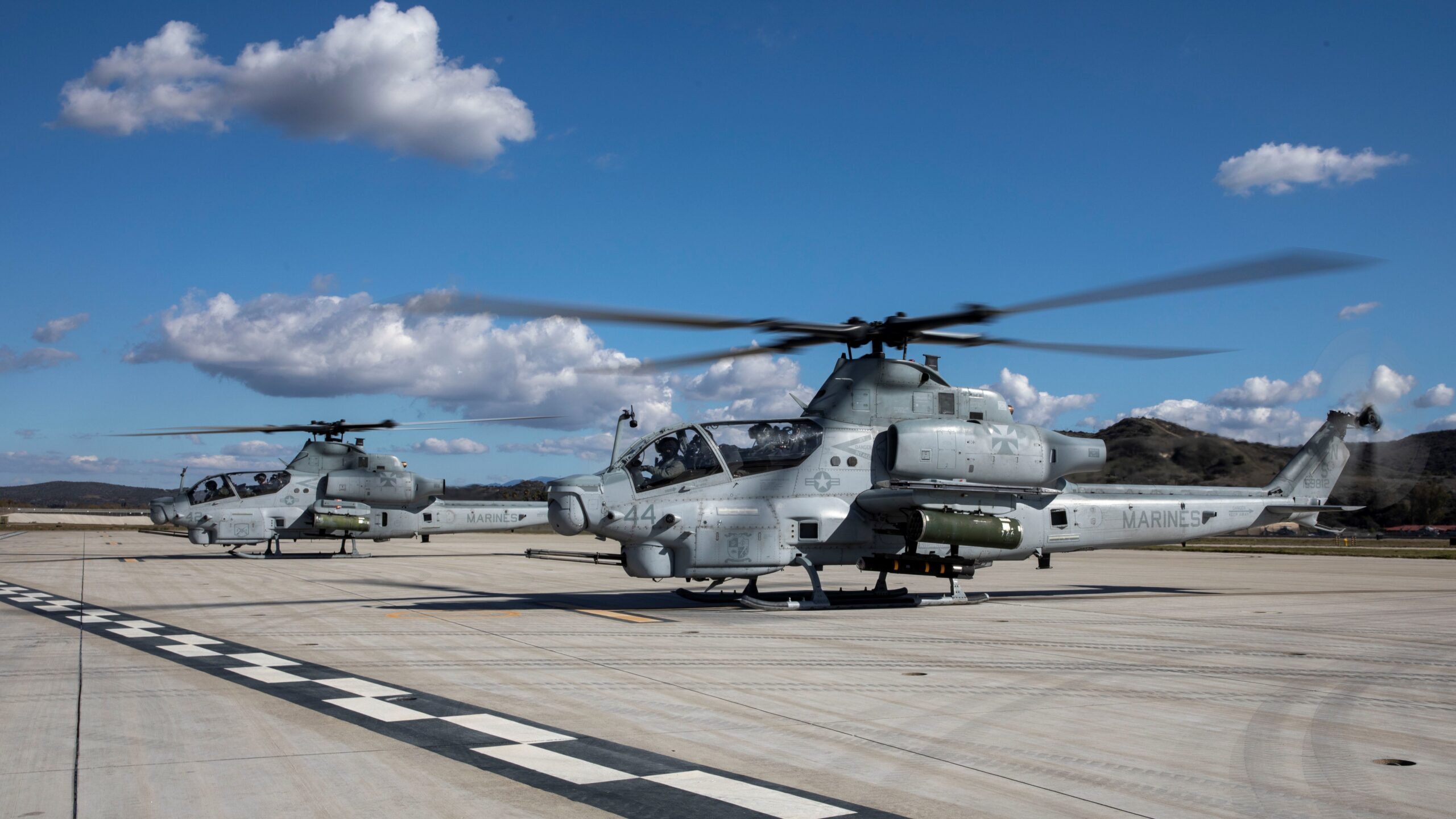 Steel Knight 23: Marine Light Attack Helicopter Squadron 169 fires Joint Air Ground Missile