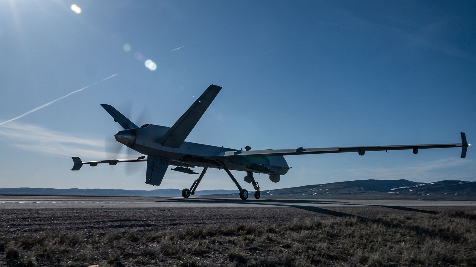 In A First Reaper Makes Highway Landing Air Force Says Breaking Defense