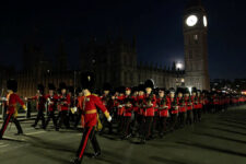 Horse stables and fuzzy hats: Military preparations in full swing for UK coronation of King Charles III