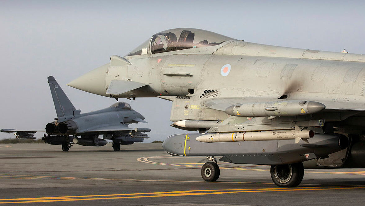 RAF Typhoon Storm Shadow