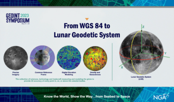 NGA slides Lunar Geodetic System