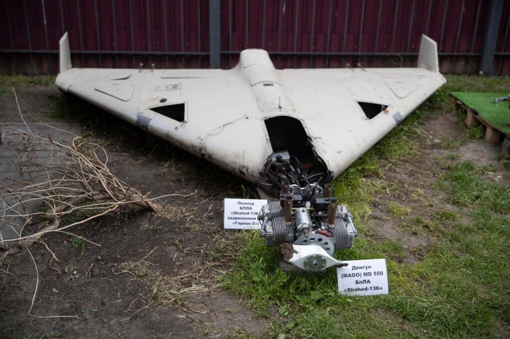 Shahed-136 – Remains_of_Russian_missiles_and_drones_in_Kyiv_(2023-05-12)_05