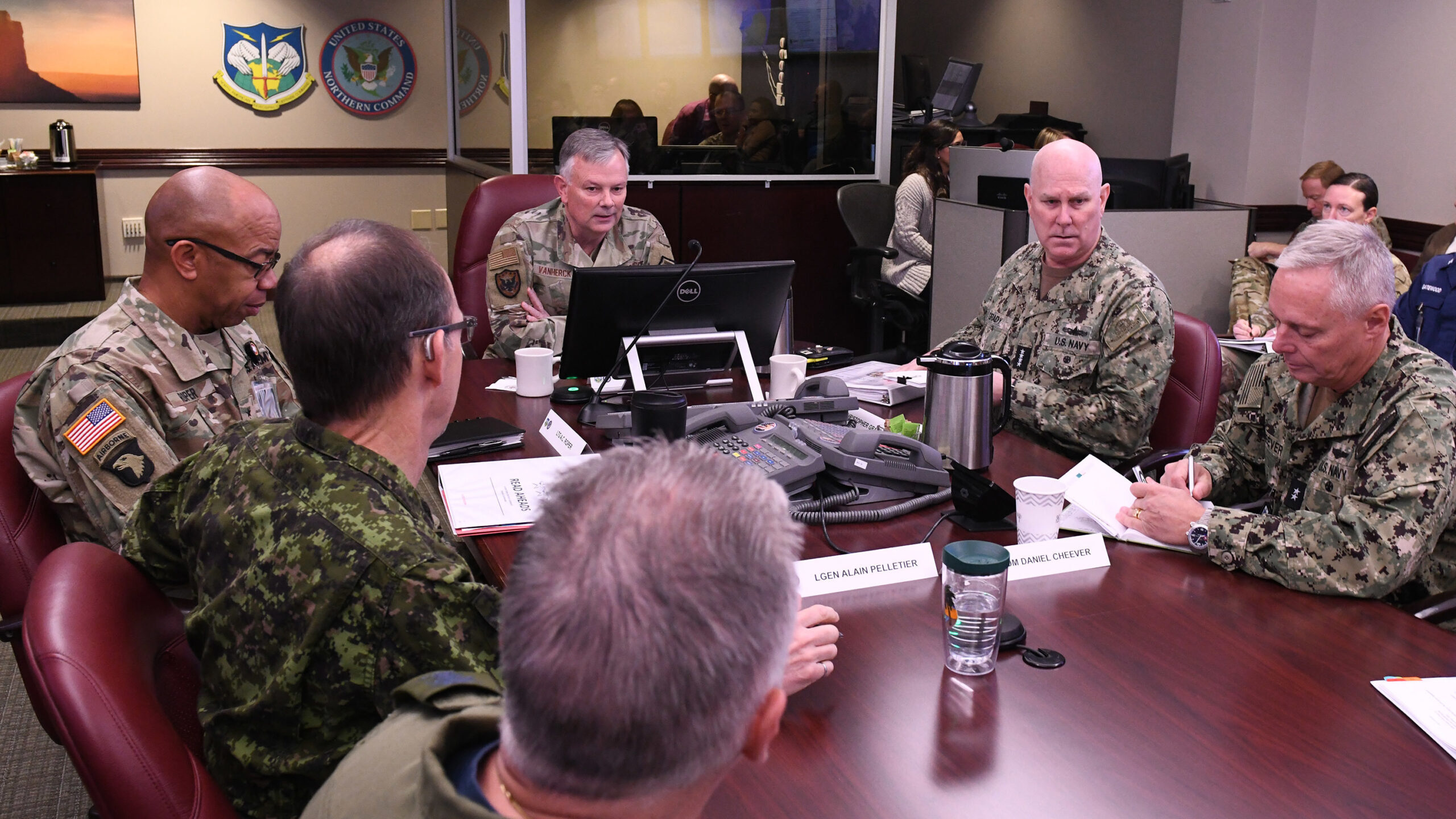 VCJCS Visits Commands’ Headquarters