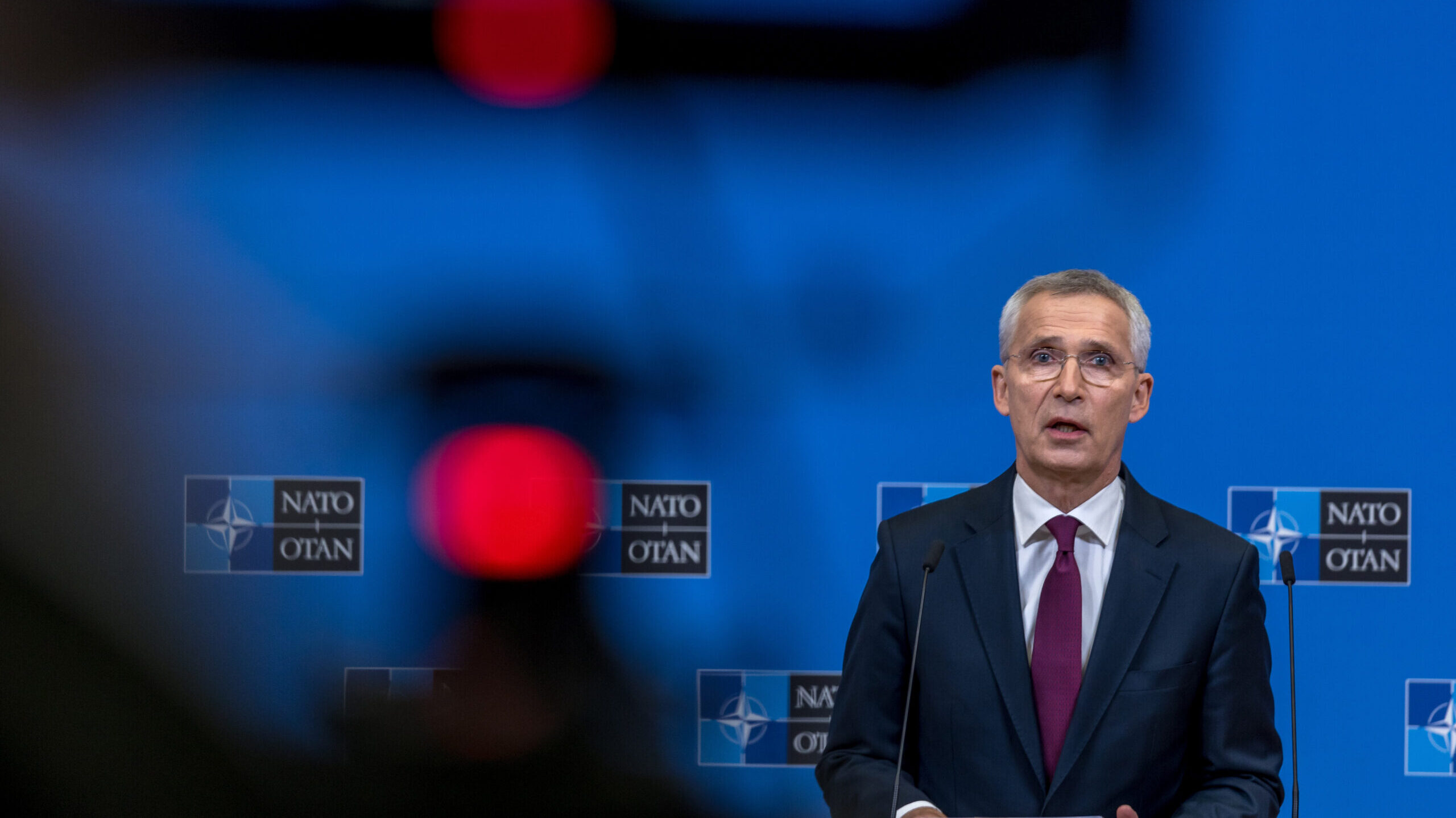 Meeting Of NATO Ministers Of Defence In Brussels