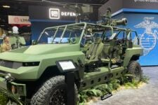 GM Defense displays modified Hummer EV design for military