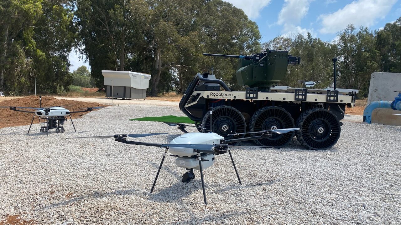 Legion-X: Israel's Elbit demonstrates man-machine teaming from UAS to  ground robots - Breaking Defense