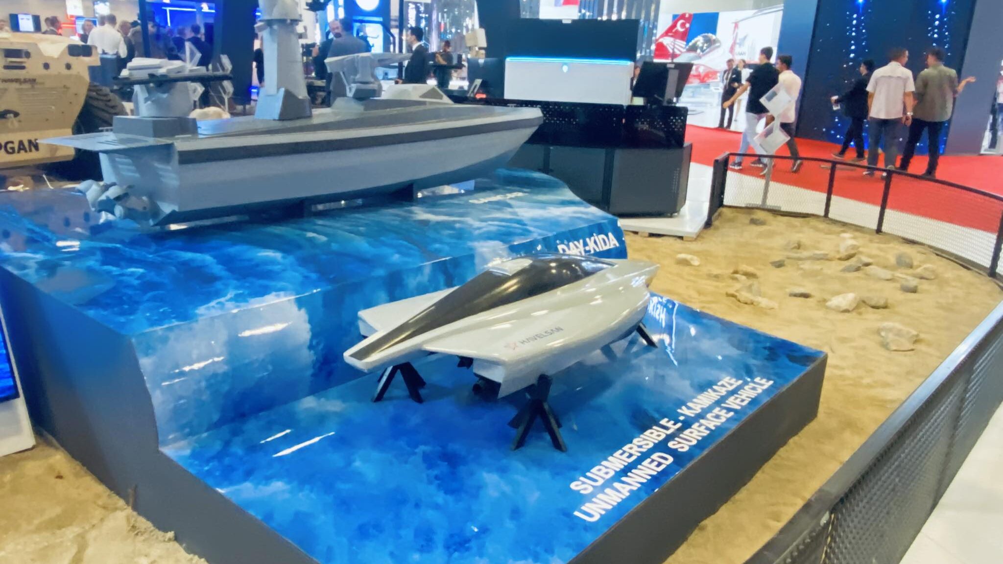 Havelsan submersible- kamikaze unmanned surface vehicle- Caka