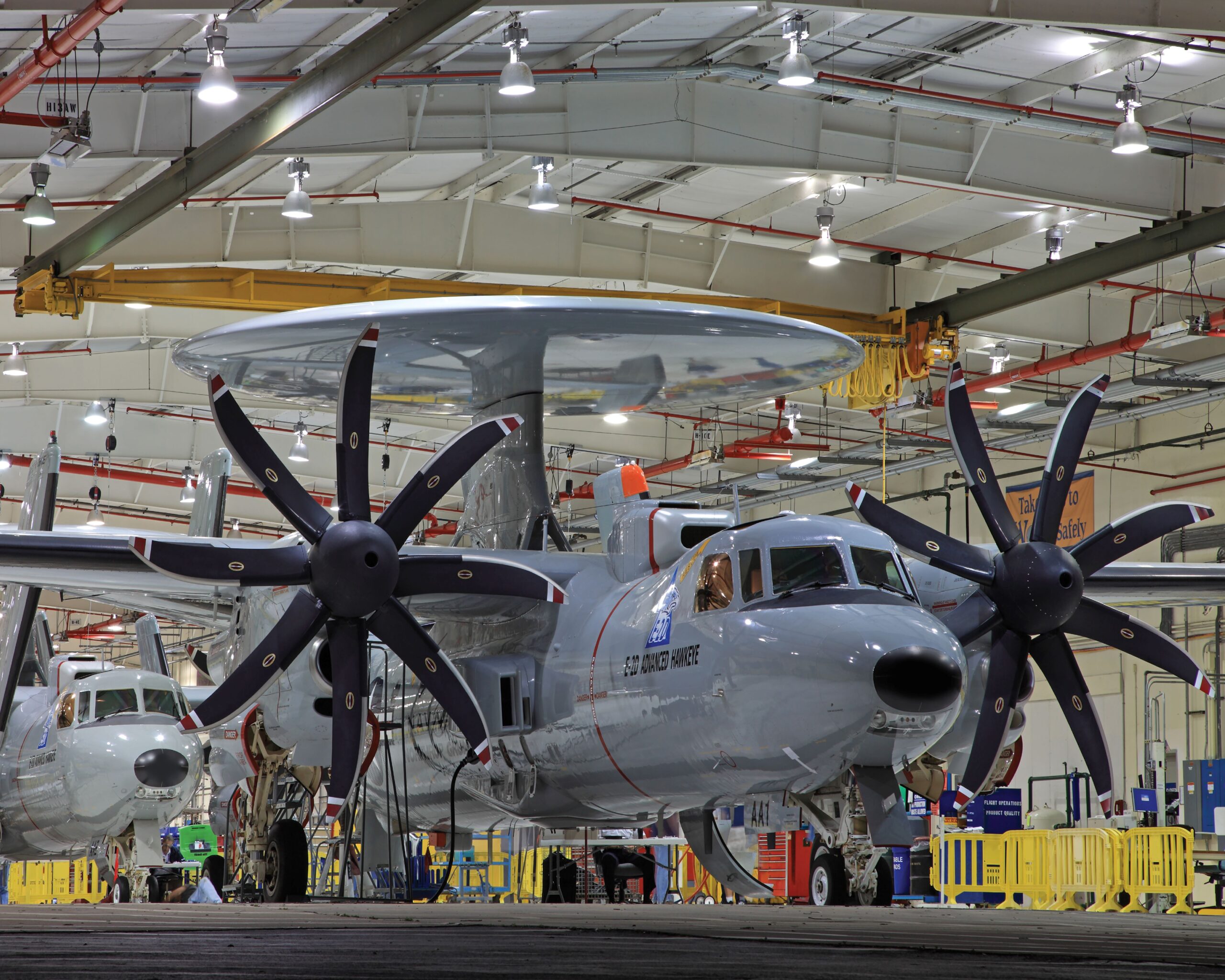 The international launch customer for the E-2D Advanced Hawkeye was Japan, and Northrop Grumman is about to go under contract with France for three aircraft.