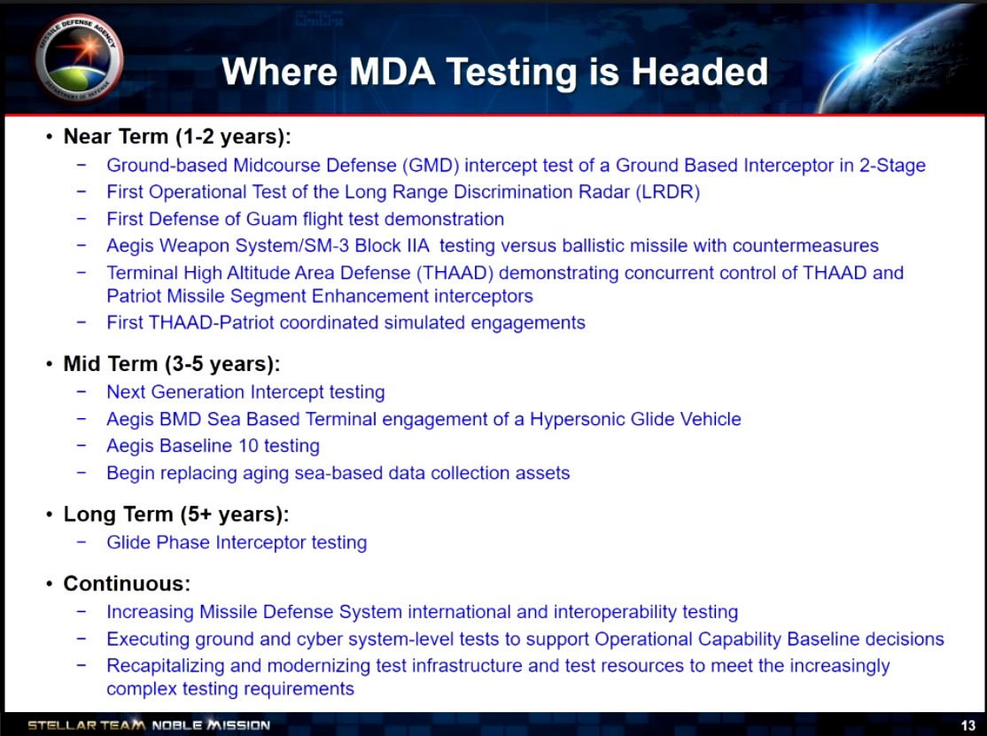 MDA testing upcoming HSV 8-9 slide