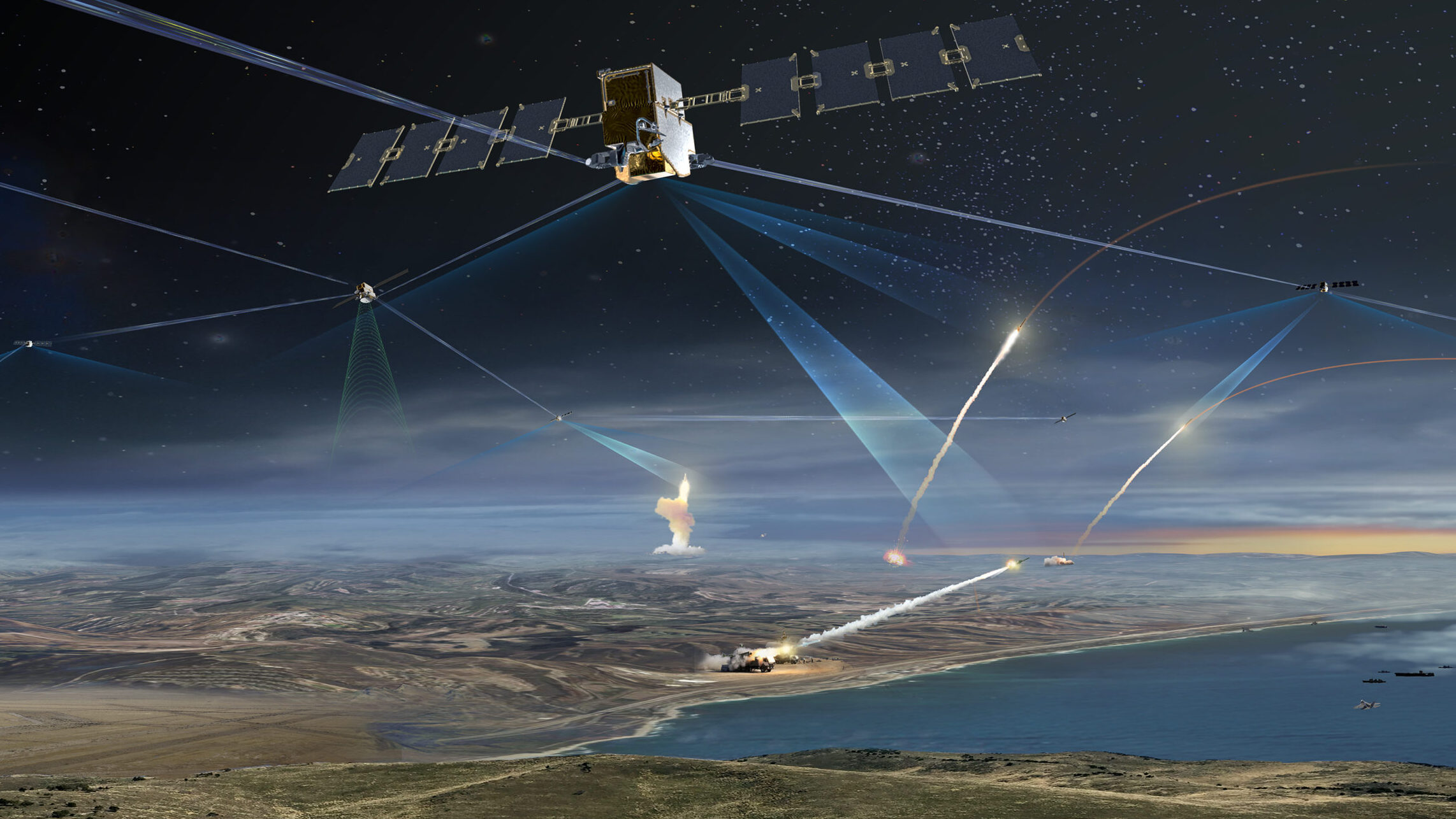 Northrop Grumman is developing satellites with infrared sensors for the Space Development Agency’s Tranche 1 Tracking Layer.