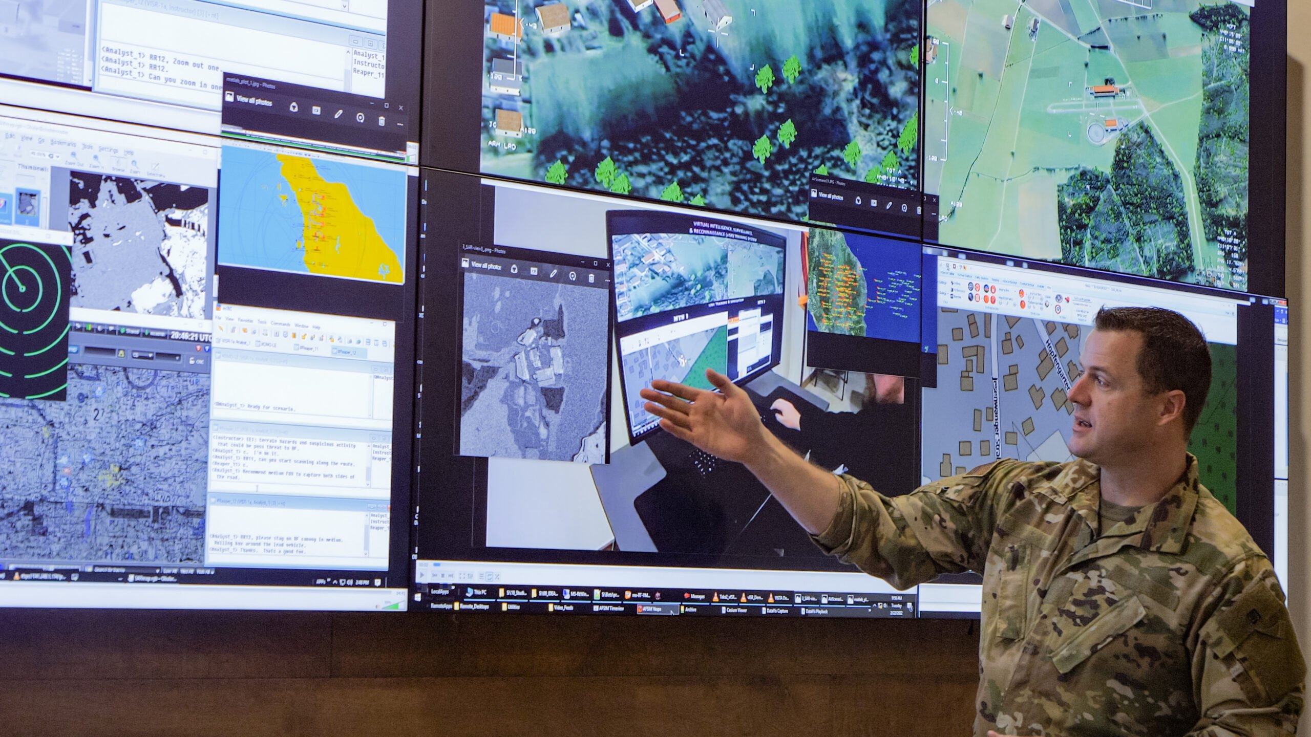 CAE VISTA can create essentially any C2ISR platform in the virtual space. Photo courtesy of CAE.