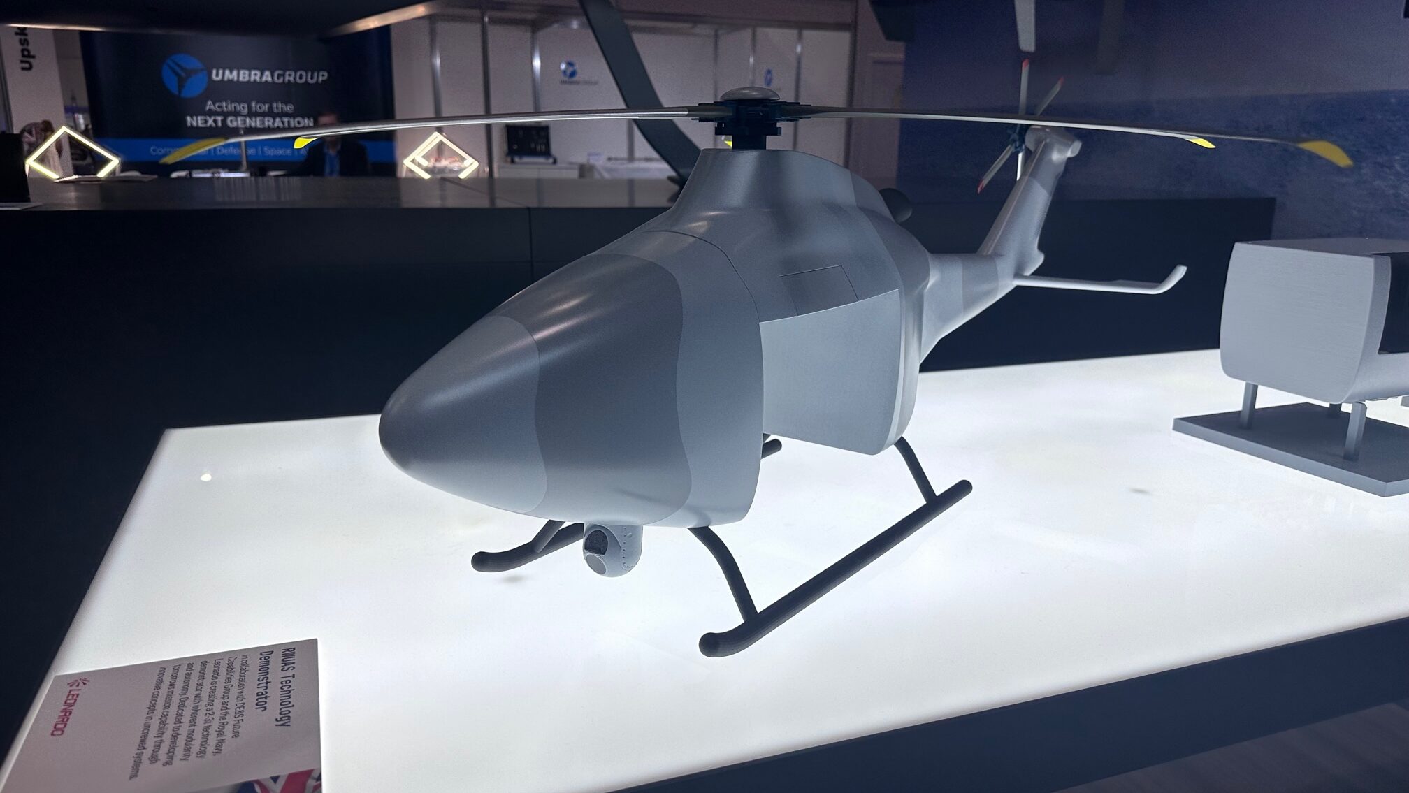 Leonardo offers first look at Proteus Rotary Wing UAS concept design