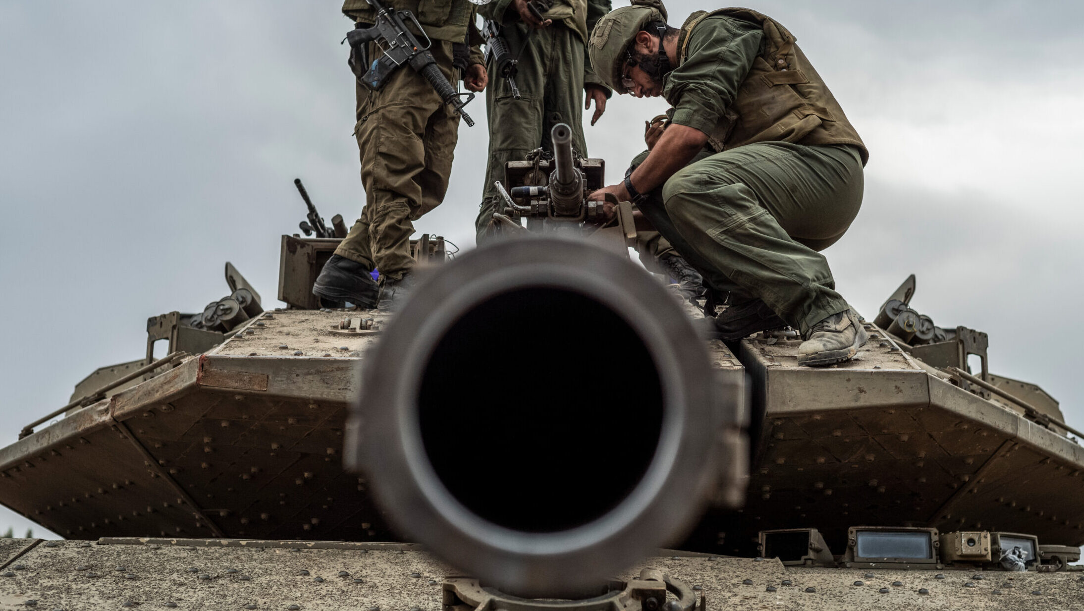 israel gaza tank IDF