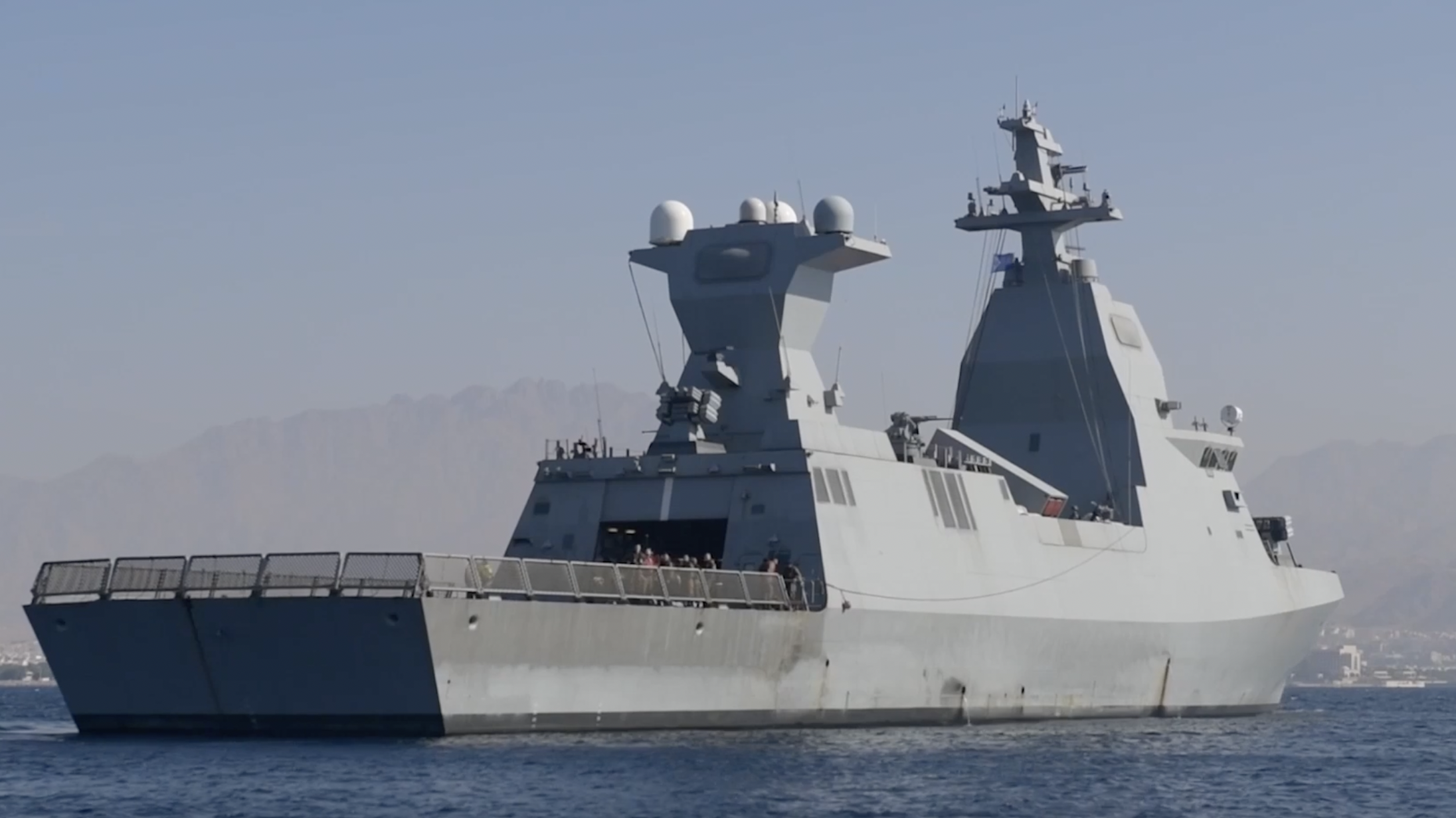 Israel sends new, advanced Sa’ar 6 warship to Red Sea