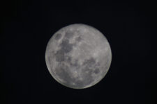 Full Beaver Moon In El Salvador