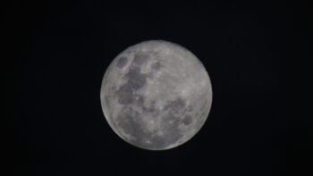 Full Beaver Moon In El Salvador