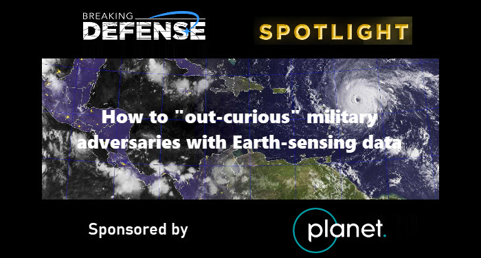 How to “out-curious” military adversaries with Earth-sensing data