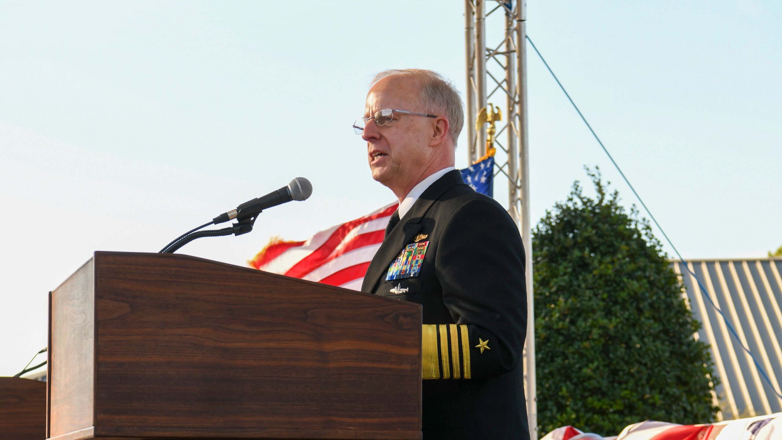 After last year’s warning shot, Navy admiral credits industry for stepping up
