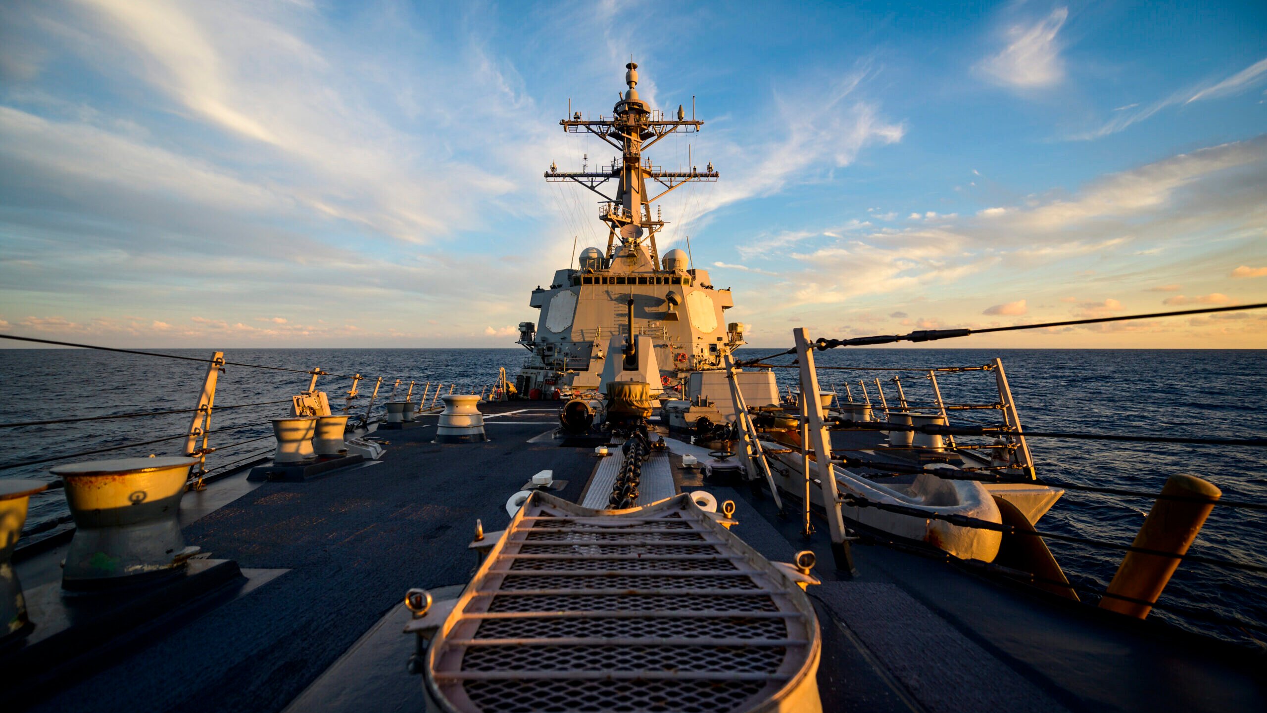 Navy taps first 4 destroyers for initial upgrades to radar, EW, combat system