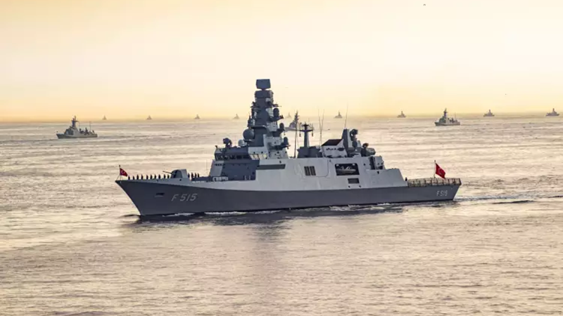Turkish navy takes delivery of 4 indigenous vessels, including first home-grown frigate