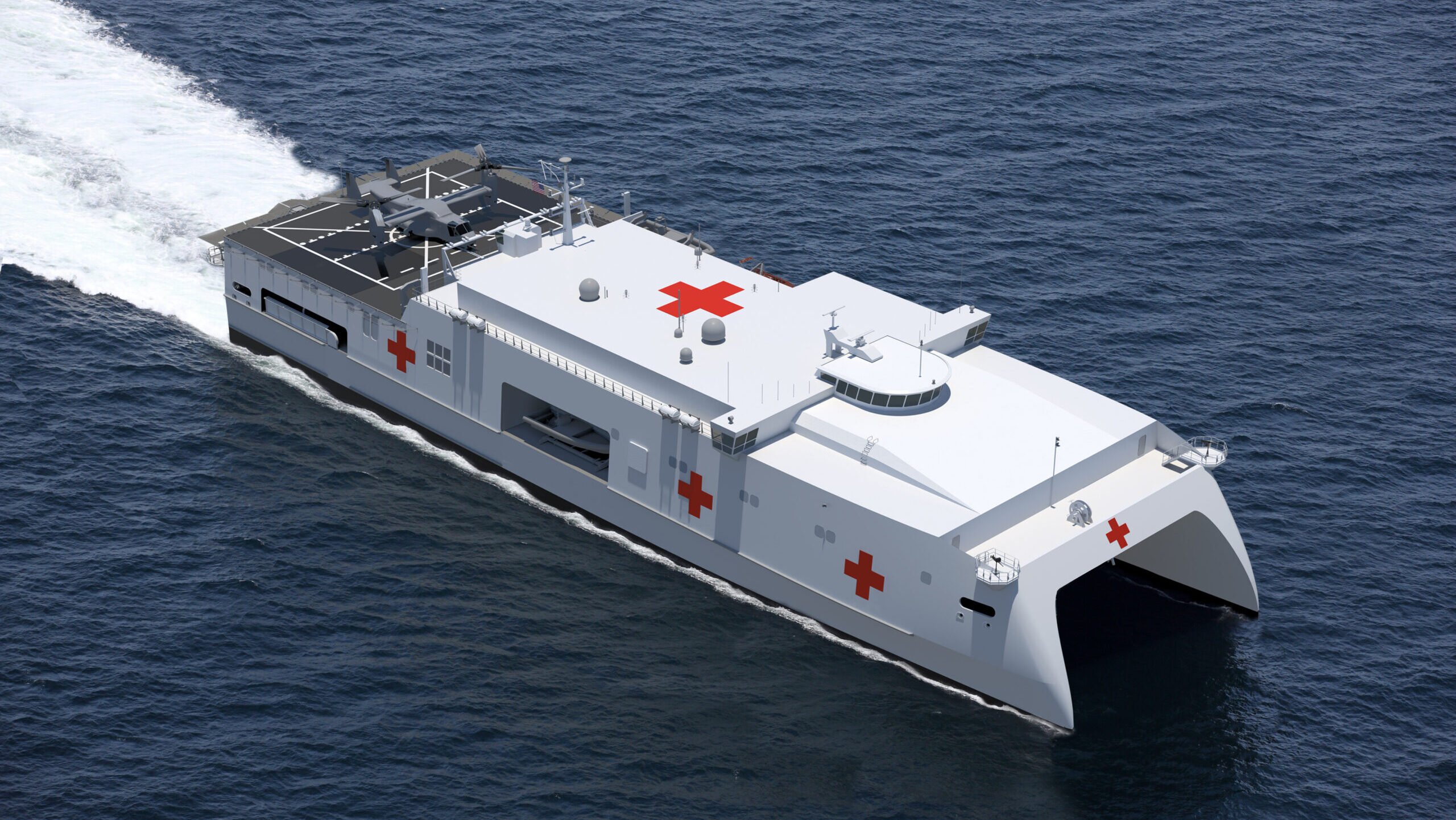With new $867M contract, Austal begins work on replacements for Navy’s storied hospital ships