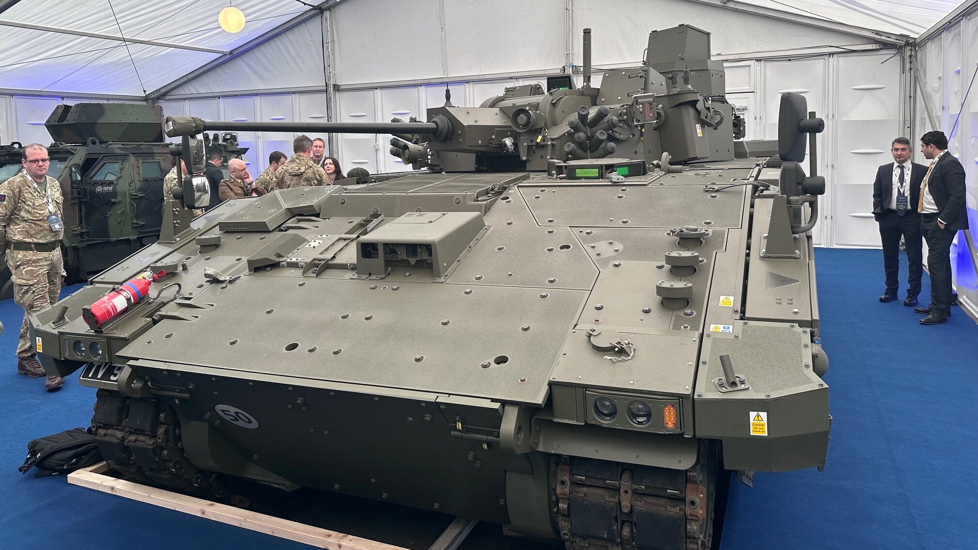 General Dynamics Land Systems' Ajax armored fighting vehicle