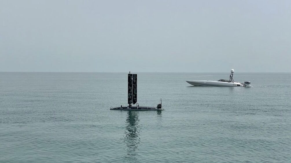 USVs Operate in the Red Sea