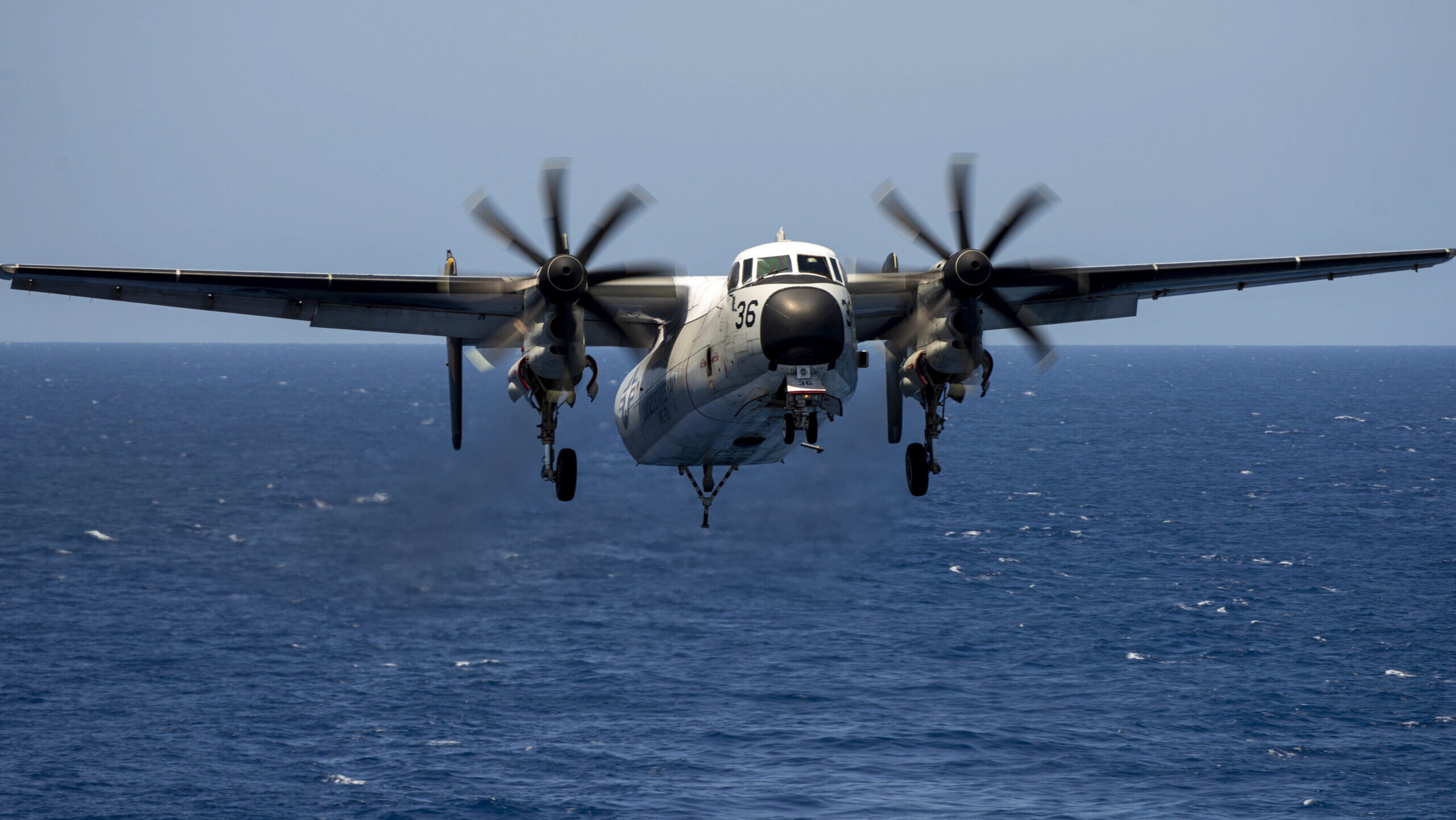 With Ospreys grounded, Navy surges last squadron of legacy C-2A Greyhounds