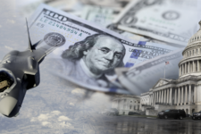 An F-35, $100 bill and the Capitol