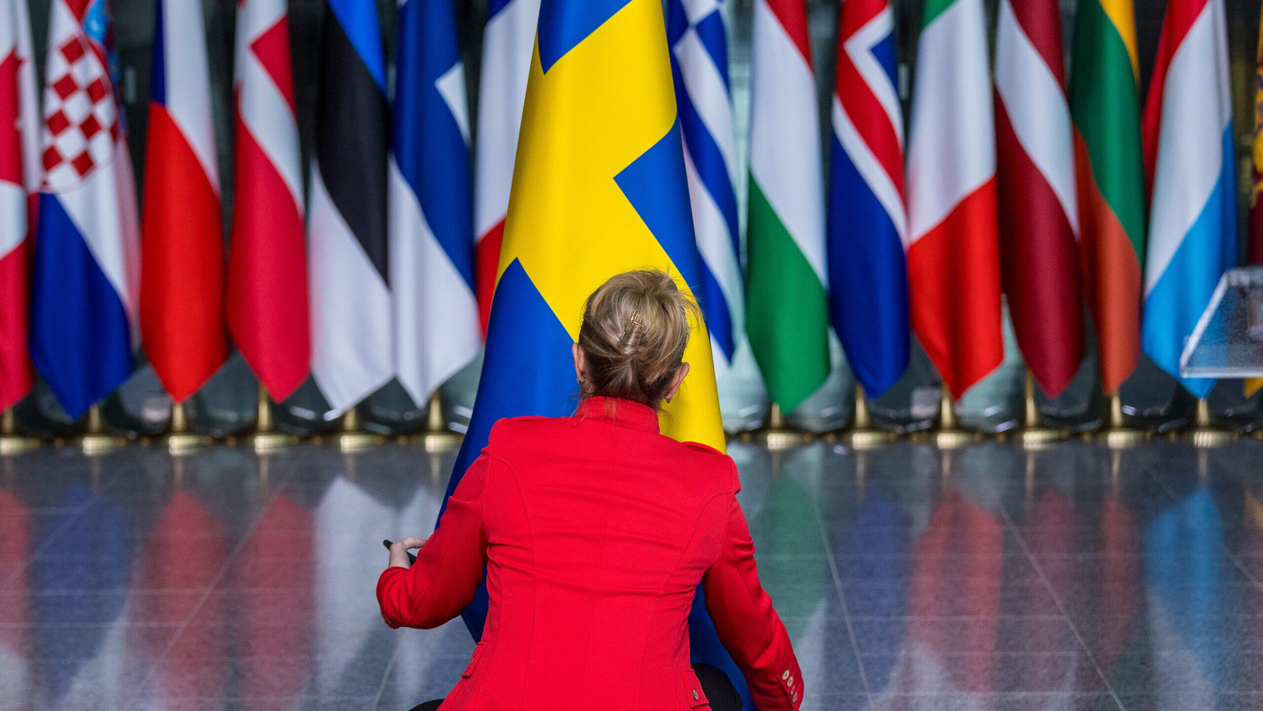NATO raises Swedish flag as Nordic nation takes ‘rightful place’ in alliance
