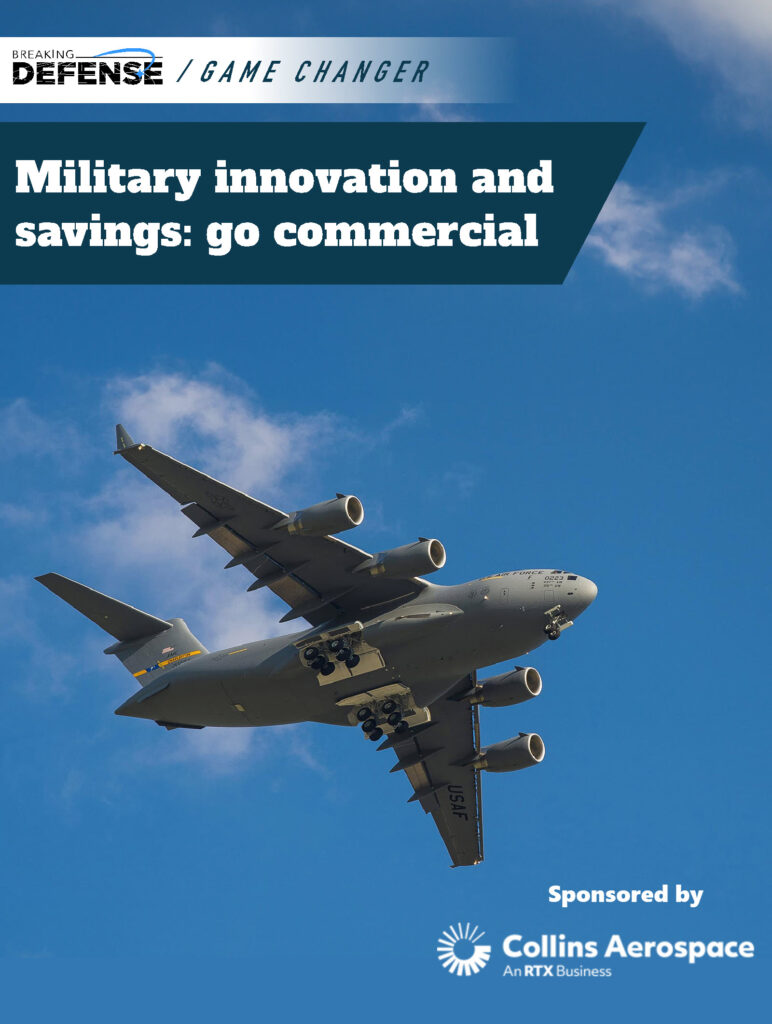 Breaking Defense Collins Gamechanger Military Innovation Cover