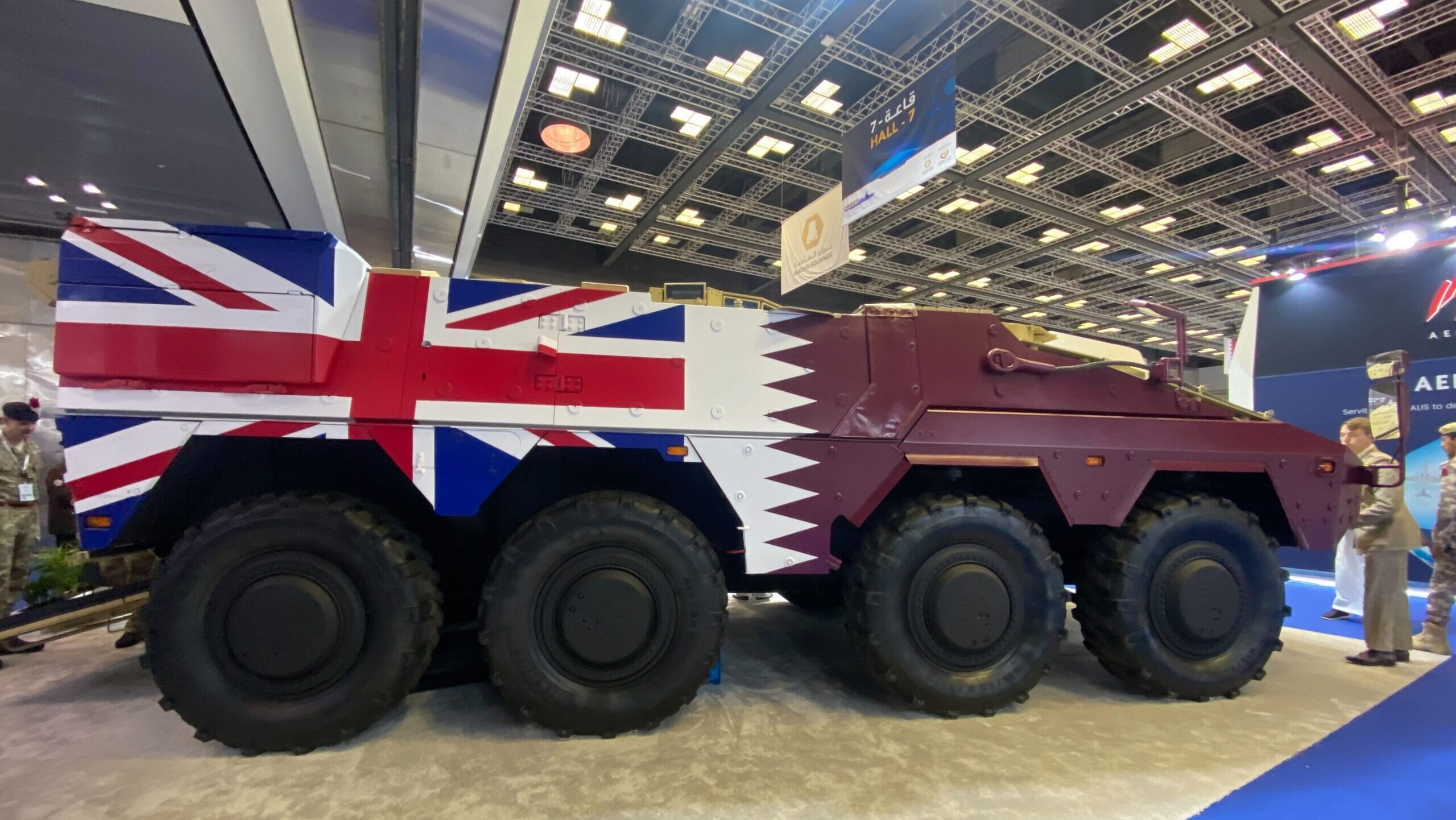 In-house rivalry: Boxer, VBCI armored vehicles compete for Qatari attention at DIMDEX