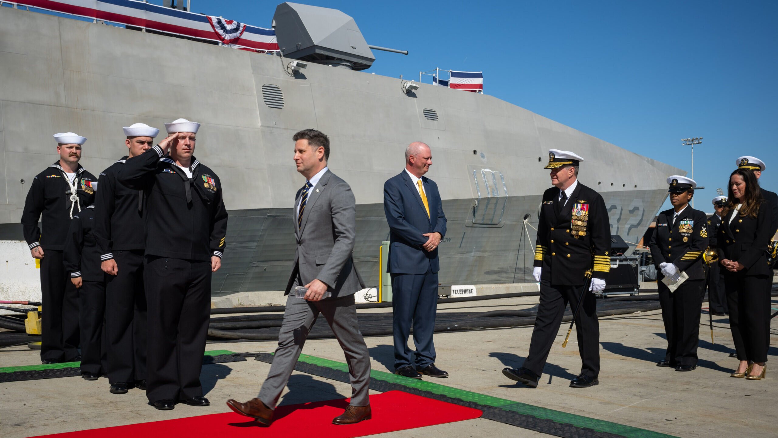 USS Santa Barbara Commissioning Ceremony