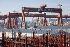 Hyundai shipyard