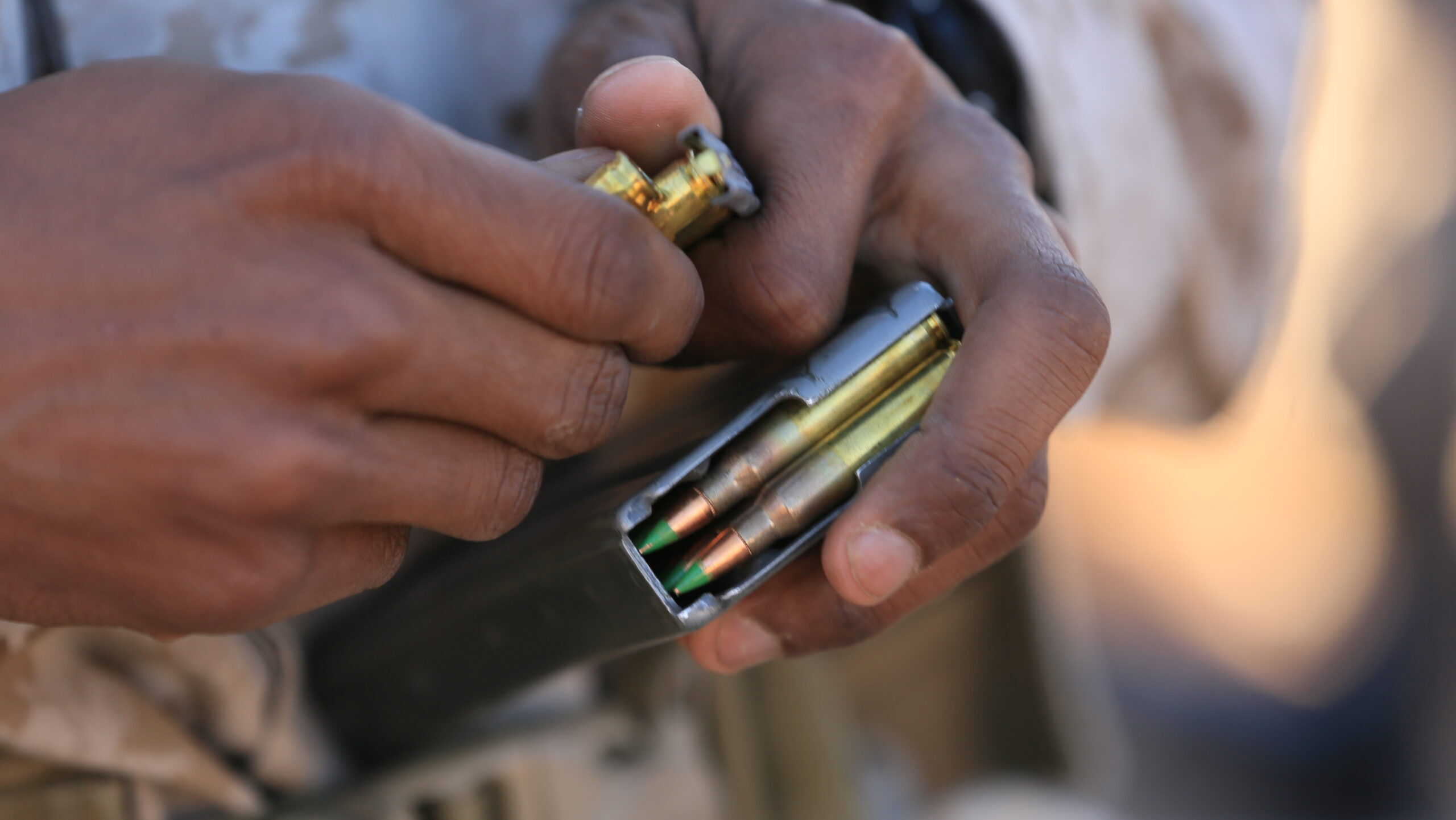 First IAR designated marksman course held aboard Combat Center