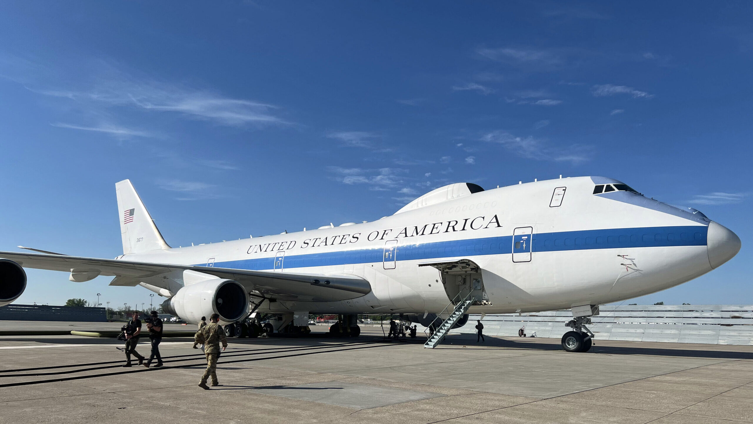 E-4B training sortie