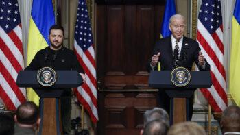 President Biden Meets With Visiting Ukrainian President Zelensky At The White House