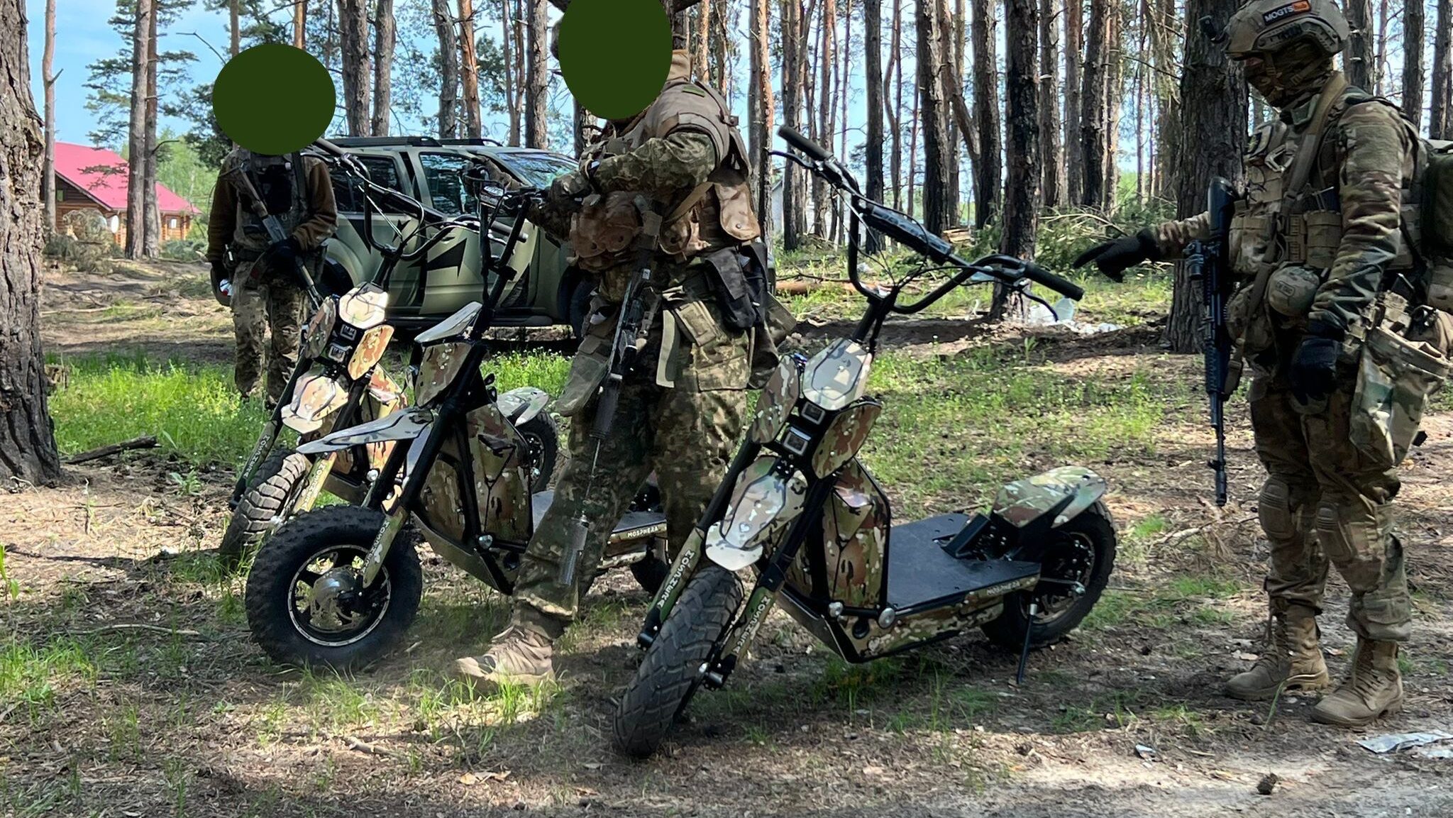 Ukrainian units want more sneaky battlefield e-scooters, Latvian firm says