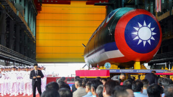 Taiwan Unveils First Domestic Submarine to Fend Off China