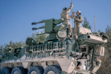 Army ‘prohibited’ soldiers from using Hellfire with M-SHORAD on Strykers due to safety concerns