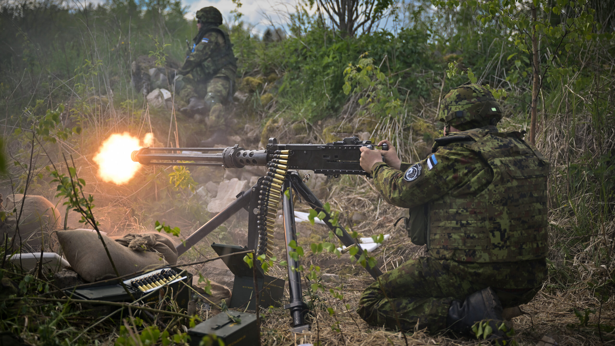 British Troops Take Part In Exercise Hedgehog In The Baltics